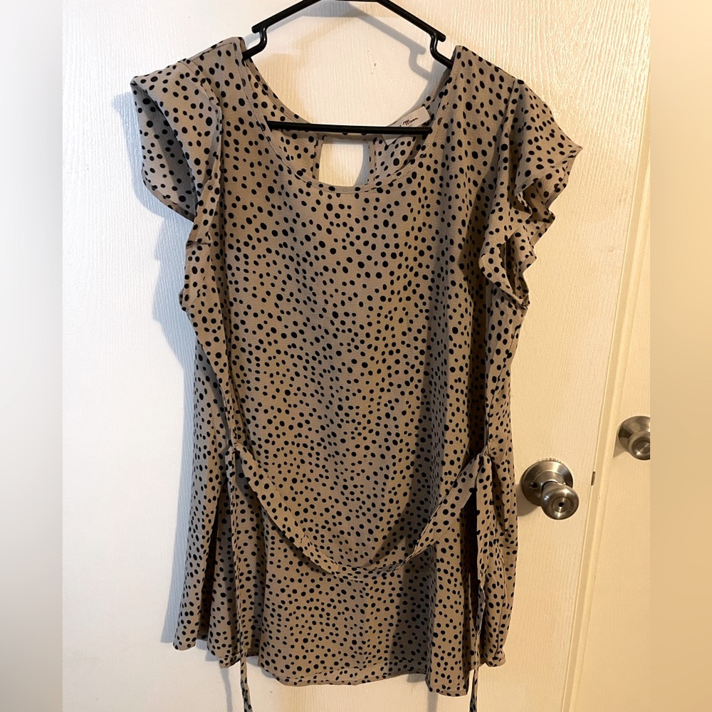 Maternity dress top